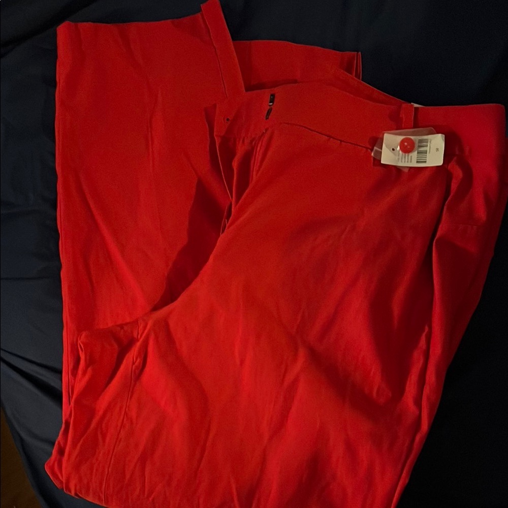 Woman’s Red Pants Layne Bryant